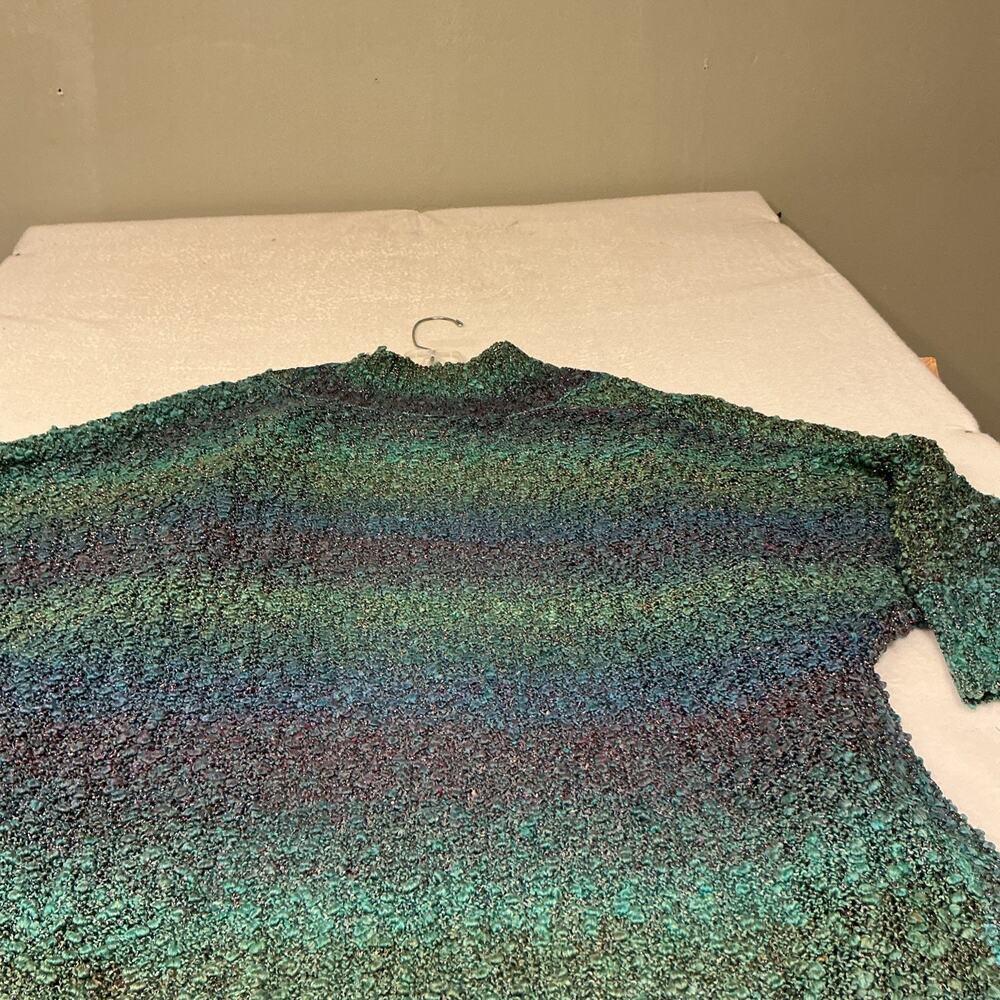 Cato Women's Auqua N Open Front Cardigan Sweater Size 18/20 3/4 Sleeve NWT.3539 - Picture 12 of 14